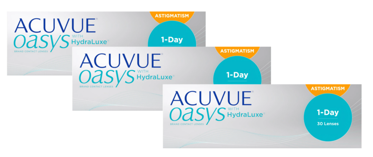 1 Day Acuvue Oasys For Astigmatism 90 Pack